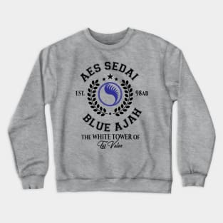 eas sedai of the blue ajah tar valon white tower Crewneck Sweatshirt